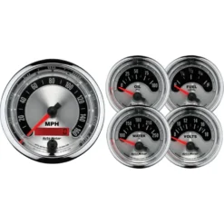 Mätarkit 5st 87mm & 52mm AMERICAN MUSCLE