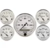 Mätarkit 5st 86mm & 52mm (Elektrisk) OLD TYME WHITE