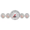 Mätarkit 5st 87mm & 52mm (Elektrisk). SPEEDOMETER ARCTIC Vit