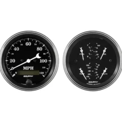 Mätarkit 2st 87mm 240-33Ω OLD TYME BLACK