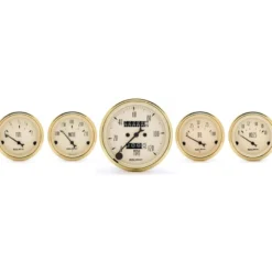 Mätarkit 5st 52mm SPEEDOMETER GOLDEN OLDIES