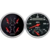 Mätarkit 2st QUAD & TACH/SPEEDO 87mm DESIGNER BLACK