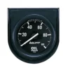 Mätarkonsol Oljetryck 2'' 100PSI BLK DIAL BLK BEZEL AUTOGAGE