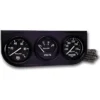 Mätarkonsol Oljetryck/Vattentemp/Volt 2'' 100PSI/280ºF/18V MECH BLK DIAL BLK BZL AG