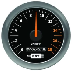 MTX-A: Avgastemp (EGT) Svart Mätarkit Innovate Motorsport