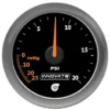 MTX-A: 20 PSI Vakuum/Laddtryck Svart Mätarkit Innovate Motorsport