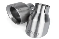 Ändrör 4 Tum Dubbelväggiga Snedskurna Borstade 2-Pack APR