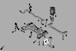 Nissan CUBE / Micra / Sentra / Versa 2003-2020 Främre Nedre Länkarmsbussningar - Främre Hardrace