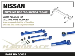 Nissan Skyline R33 / R34 Hicas Removal Kit Hardrace