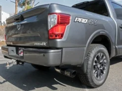 Nissan Titan 2017-2024 V8-5.6L MACHForce XP 2.5in Cat-Back Sportavgassystem - Svarta Utblås aFe Power
