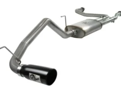 Nissan Titan 2004-2015 V8 5.6L MACHForce XP Sportavgassystem Cat-Back 2,5/3in SS-409 aFe Power - Svarta Utblås
