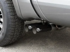 Nissan Titan 2017-2024 V8-5.6L Rebel Series 2-1/2in 409 SS Cat Back Sportavgassystem - Svarta Utblås aFe Power