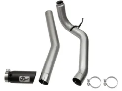 Nissan Titan XD 2016-2019 V8-5.0L (td) Large Bore HD DPF-Back Sportavgassystem - Svarta Utblås aFe Power