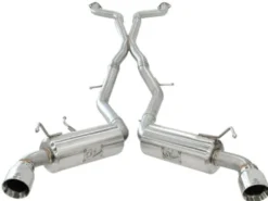 Nissan 370Z 2009-2020 V6-3.7L Takeda 2.5tum Sportavgassystem Cat-Back aFe Power - Polerade Utblås