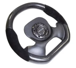 NRG Kolfiber-/Raceratt med Moccagrepp 320mm