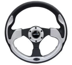 NRG Pilota ''Racestyle'' 320mm Svart/Silver NRG