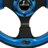 NRG Pilota ''Racestyle'' 320mm Svart/Blå Sportratt