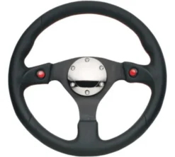 NRG Sportratt Läder med Dubbla Knappar 320mm