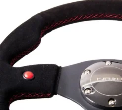 NRG Sportratt Mocca med Dubbla Knappar 320mm