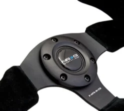 NRG Sportratt Mocca med Svarta Sömmar 320mm