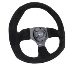 NRG Sportratt Mocca ''Racestyle'' med Svarta Sömmar / Platt Botten