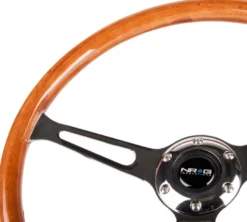 NRG Träratt med Chrome Centrum 360mm