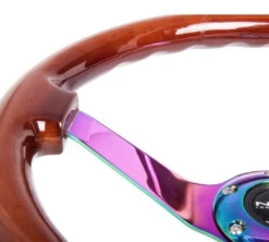 NRG Träratt med Neochrome Centrum 350mm (3'' Djup)