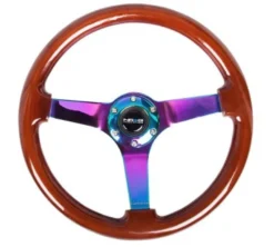 NRG Träratt med Neochrome Centrum 350mm (3'' Djup)