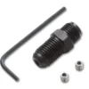 Oljeadapter Med Restriktor -3AN x 1/8'' NPT Med 2 Rostfria Munstycken Vibrant Performance