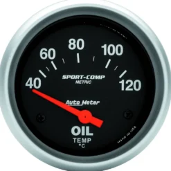 Oljetempmätare 66.7mm 40-120ºC (Elektrisk) SPORT-COMP