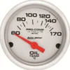 Oljetempmätare 52mm 60-170ºC (Elektrisk) Ultra-Lite