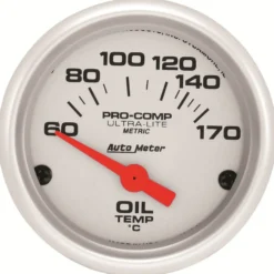 Oljetempmätare 52mm 60-170ºC (Elektrisk) Ultra-Lite