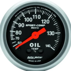 Oljetempmätare 52mm 60-140ºC (Mekanisk) SPORT-COMP