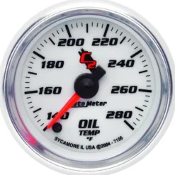 Oljetempmätare 52mm 140-280ºF (Digital Stepper-motor) C2