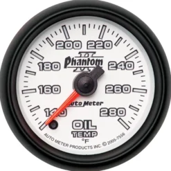 Oljetempmätare 52mm 140-280ºF (Digital Stepper-motor) PHANTOM II