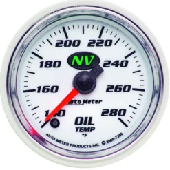 Oljetempmätare 52mm 140-280ºF (Digital Stepper-motor) NV