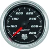 Oljetempmätare 52mm 140-280ºF (Digital Stepper-motor) Svart