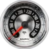 Oljetempmätare 52mm 280ºF (Digital Stepper-motor) AMERICAN MUSCLE