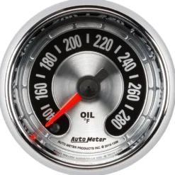 Oljetempmätare 52mm 280ºF (Digital Stepper-motor) AMERICAN MUSCLE