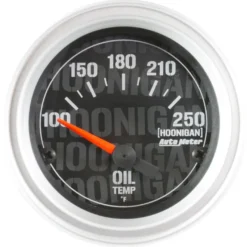 Oljetempmätare 52mm 100-250 °F (Elektrisk) Autometer / Hoonigan