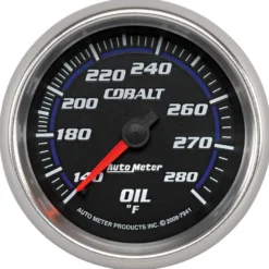 Oljetempmätare 66.7mm 140-280ºF (Mekanisk) COBALT