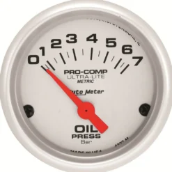 Oljetrycksmätare 52mm 0-7 BAR (Elektrisk) Ultra-Lite