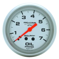 Oljetrycksmätare 66.7mm 7.0KG/CM2 (Mekanisk) Ultra-Lite