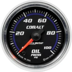Oljetrycksmätare 52mm 100PSI (Digital Stepper-motor) COBALT