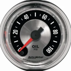Oljetrycksmätare 52mm 100PSI (Digital Stepper-motor) AMERICAN MUSCLE