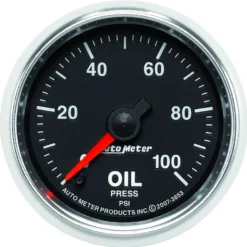 Oljetrycksmätare 52mm 100PSI (Digital Stepper-motor) GS