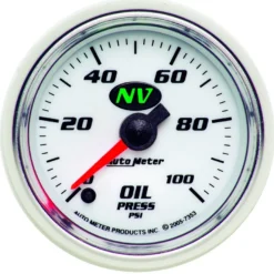 Oljetrycksmätare 52mm 100PSI (Digital Stepper-motor) NV