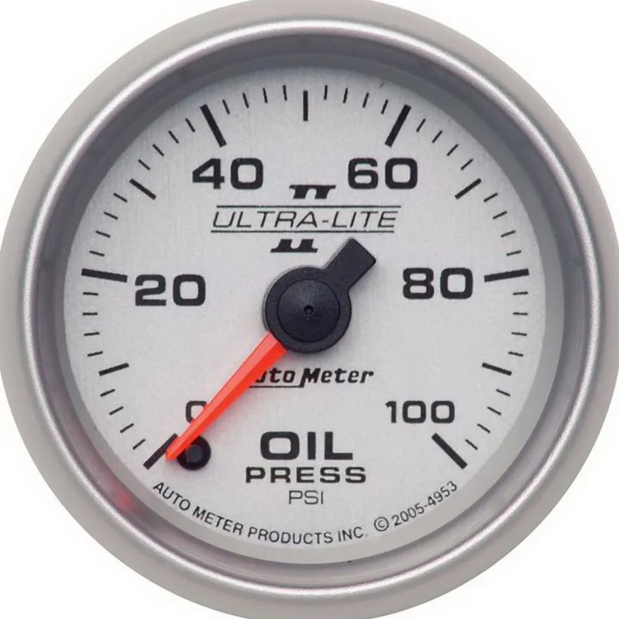 Oljetrycksmätare 52mm 100PSI (Digital Stepper-motor) ULTRA-LITE II