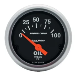 Oljetrycksmätare 52mm 100PSI (Elektrisk) SPORT-COMP