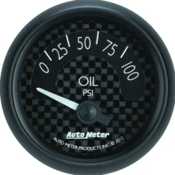 Oljetrycksmätare 52mm 100PSI (Elektrisk) GT